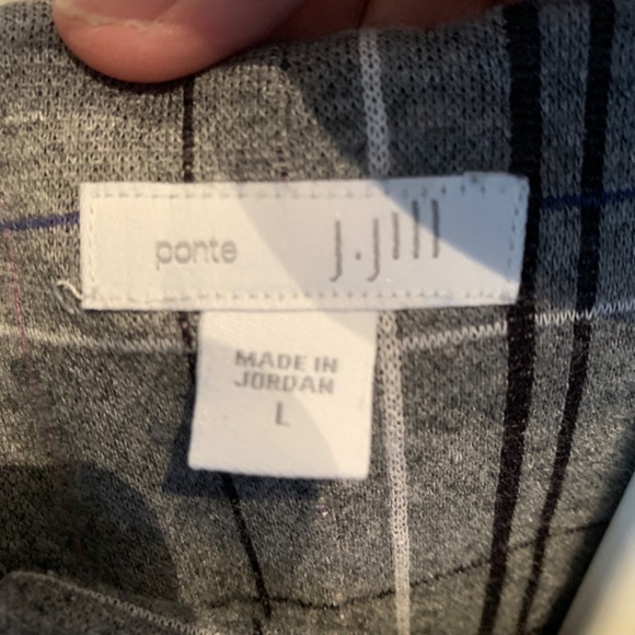 #10) J.Jill ponte knit sleeveless dress . 
Worn twice - Picture 6 of 6